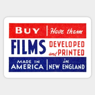 1950s Buy American Made Film Magnet